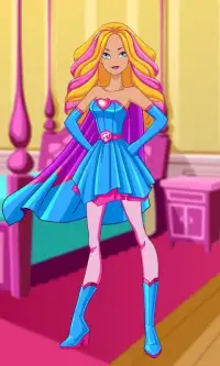 Dress Up Barbie Princess Power Screen Shot 1