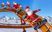 Christmas Vr Roller Coaster Screen Shot 0