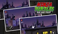 The Ninja Shadow Turtle Run and Fight Screen Shot 2