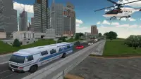 Coach Bus Driving Transport 3D Screen Shot 1