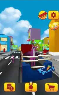 Panther Surfer Pink : Bus & Subway Dash 3D Screen Shot 5