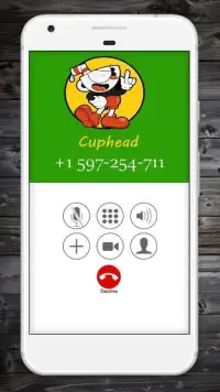 Phone Call Simulator for Cuphead Screen Shot 1