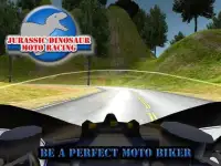 Jurassic Dinosaur Moto Racing Screen Shot 1