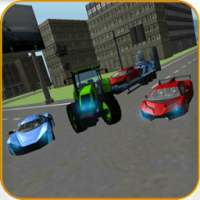 Luxury Car Transporter 3D