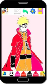 Naruto coloring Screen Shot 4