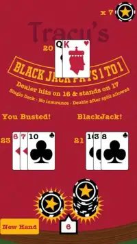 Blackjack Offline Mobile Poker Screen Shot 0