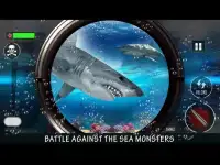 Blue Monster Whale Shark Sniper Shooter Screen Shot 8