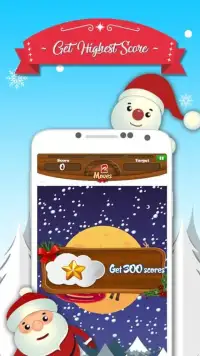 Santa Claus is Coming to Town - Match 3 | Crossbox Screen Shot 1