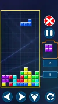 Retro Tetris Classic Screen Shot 2