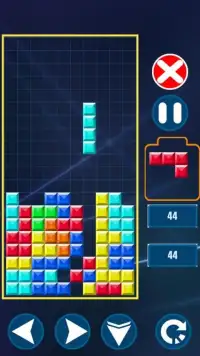 Retro Tetris Classic Screen Shot 0