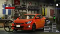 Car Parking Hyundai Elantra Simulator Screen Shot 2