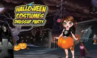Хэллоуин костюмы Dressup партии и makeover Screen Shot 1