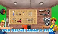 Build a Mechanic Shop – Garage Makeover Simulator Screen Shot 0