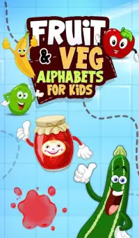 Fruit & Veg Alphabets For Kids Screen Shot 4