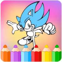How To Color Sonic Hedgehog *