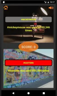 The Hashtag Game - Instagram Screen Shot 0