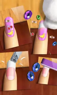 Glow Nails: Manicure Nail Salon Game for Girls™ Screen Shot 0