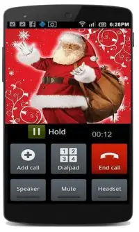 Santa Phone Call (Prank) Screen Shot 0