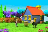 Baa, Baa, Black Sheep - 3D Kindergarten Kids Rhyme Screen Shot 7