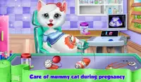 Kitten Newborn Doctor Clinic Checkup Game Screen Shot 3