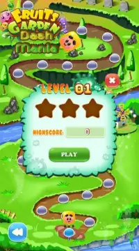 Fruity Garden Dash Mania Screen Shot 1