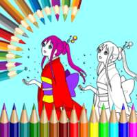 Coloring Princess Girls-Book