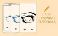 Draw Drawings Horror Eyes from Anime Screen Shot 0