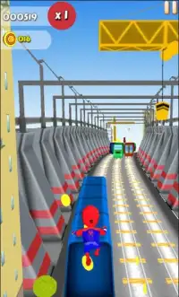 Spider Subway Surfers Screen Shot 1