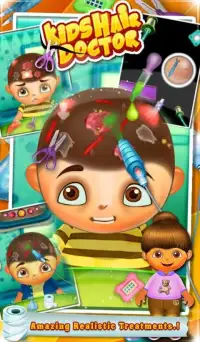 Kids Hair Doctor - Kids Game Screen Shot 1
