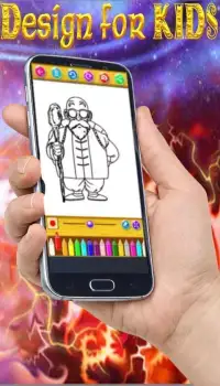 Learn to color Dragon Goku Ball Screen Shot 4