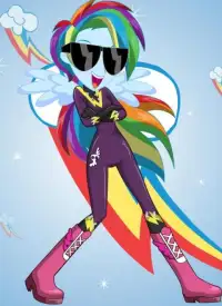 Dress up Rainbow Dash Games Screen Shot 1