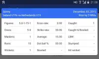 Cricket Genie Scores & Results Screen Shot 3