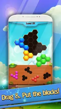 Hexa Puzzle! Fun Block Puzzle Screen Shot 3