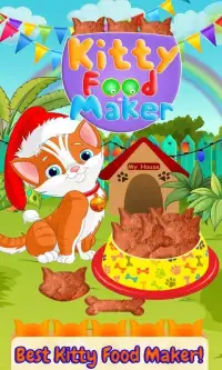 Kitty Food Maker Cooking Games 2017 Screen Shot 9