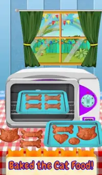 Kitty Food Maker Cooking Games 2017 Screen Shot 1