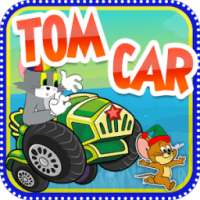 Tom car and Jerry
