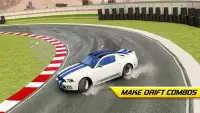 American Muscle Car Drift Racing Simulato Screen Shot 1