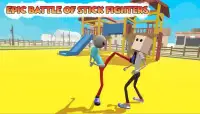 Stickman City: Angry Fighting Screen Shot 1
