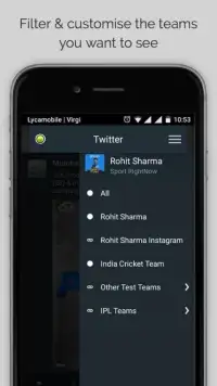 Rohit Sharma's Cricket News Screen Shot 1