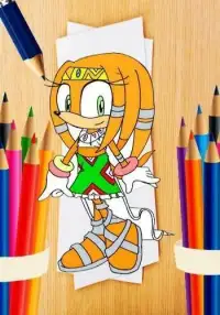 coloring book for sonic Screen Shot 1