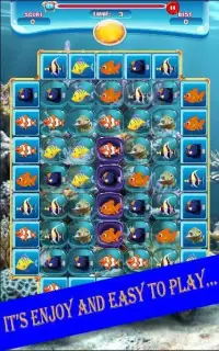 Fish Kingdom Match-3 Screen Shot 3