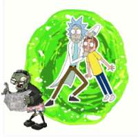 Mini Rick and Mini Morty vs Zombies