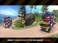 OffRoad Robot Transport Truck Driving Simulator Screen Shot 3