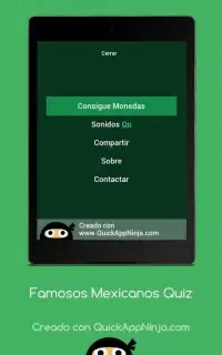 Famosos Mexicanos Quiz Screen Shot 0