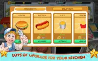Kitchen Fever Chef; Burger Cooking & Cashier Game Screen Shot 2