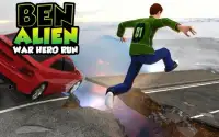 Ben Alien War Hero Action Run Screen Shot 6