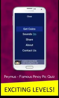 Peymus - Famous Pinoy Pic Quiz Screen Shot 3