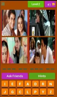 Bollywood Movies Quiz - 4 Vs 1 Screen Shot 15