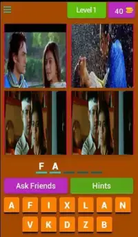 Bollywood Movies Quiz - 4 Vs 1 Screen Shot 17