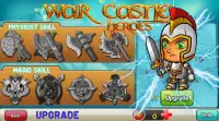 War Castle Heroes Action - Strategy Game Free Screen Shot 1